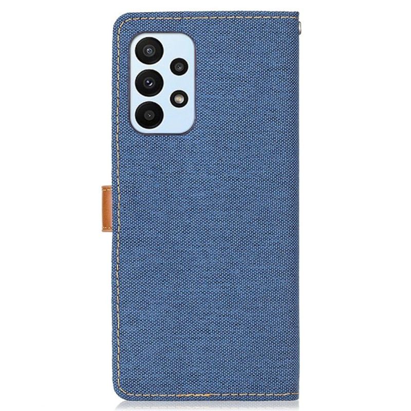 Capa Flip Para Samsung Galaxy A23 5G Jeans