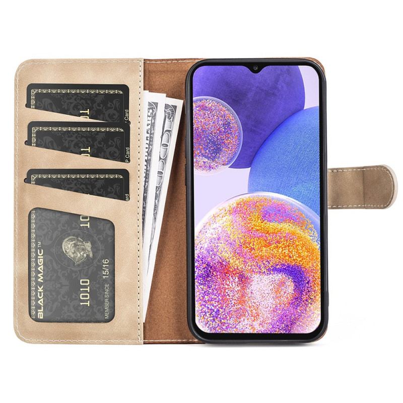 Capa Flip Para Samsung Galaxy A23 5G Padrão Gráfico