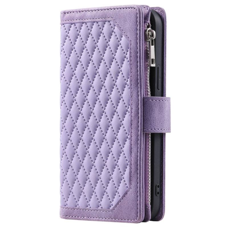 Capa Folio Para Samsung Galaxy A23 5G Estilo Acolchoado