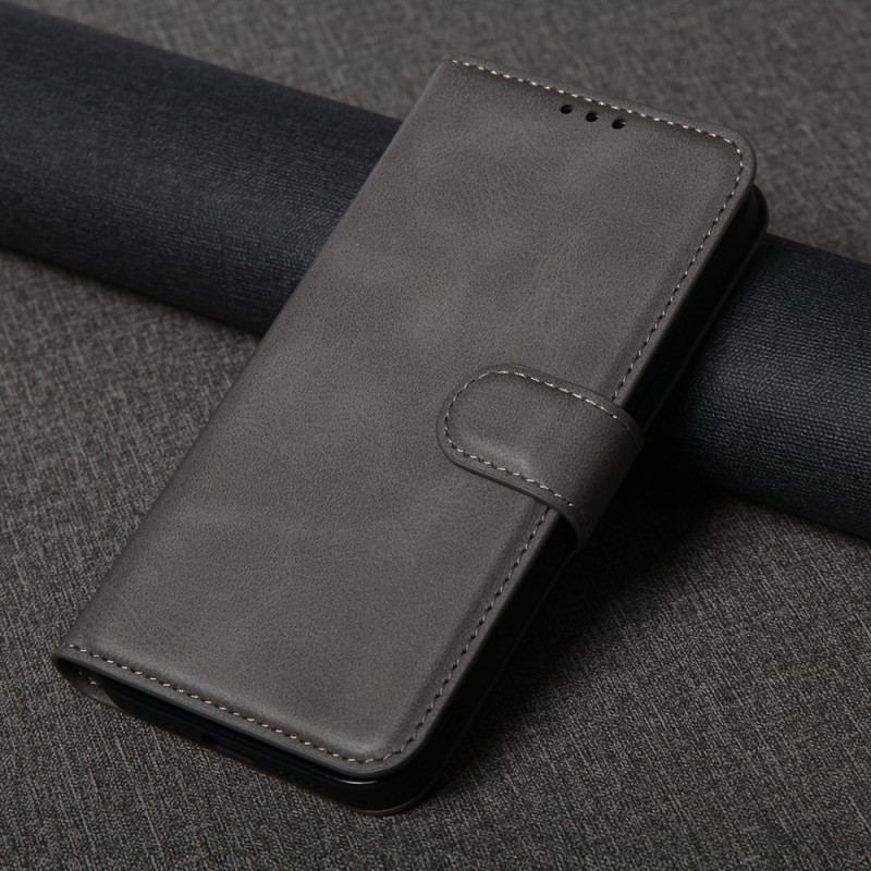 Capa Folio Para Samsung Galaxy A23 5G Estilo Cor De Couro