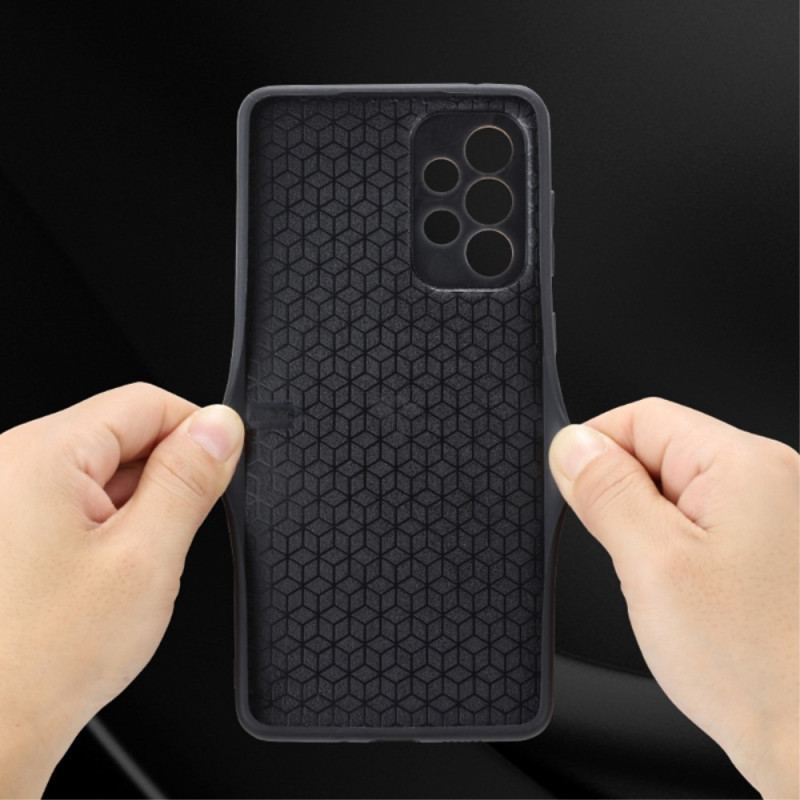 Capa Para Samsung Galaxy A23 5G Efeito Couro Azns