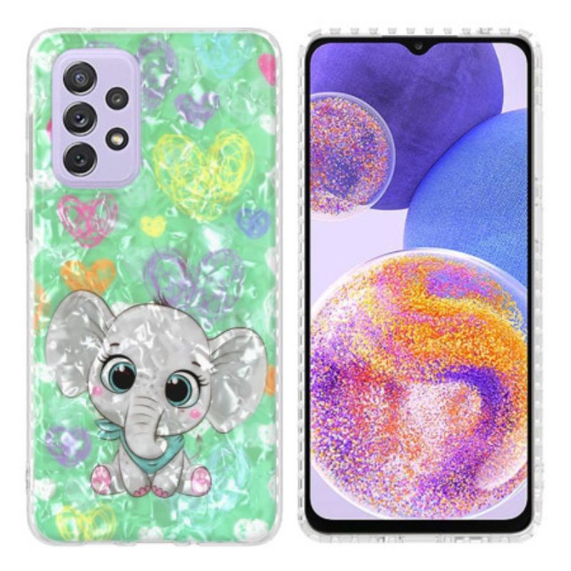 Capa Para Samsung Galaxy A23 5G Elefante Estiloso