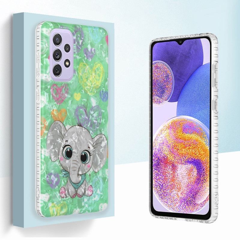 Capa Para Samsung Galaxy A23 5G Elefante Estiloso