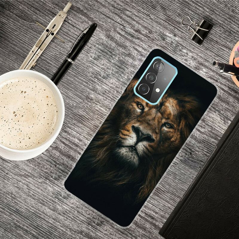 Capa De Celular Para Samsung Galaxy A72 4G / A72 5G Fabuloso Felino