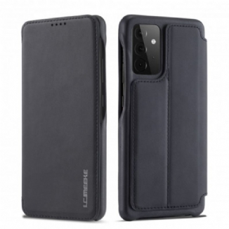 Capa De Celular Para Samsung Galaxy A72 4G / A72 5G Flip Lc.imeeke Efeito Couro