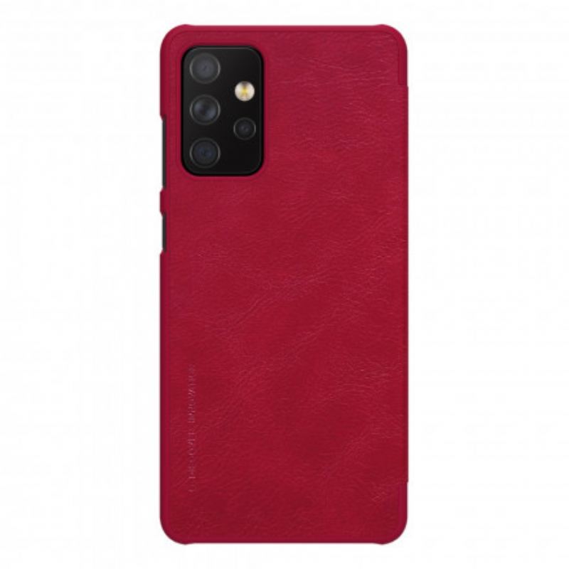 Capa De Celular Para Samsung Galaxy A72 4G / A72 5G Flip Série Nillkin Qin