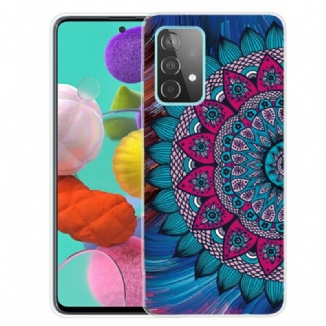 Capa De Celular Para Samsung Galaxy A72 4G / A72 5G Mandala Colorida