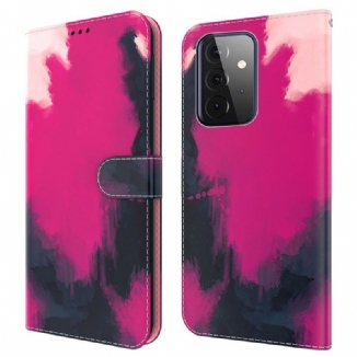 Capa Flip Para Samsung Galaxy A72 4G / A72 5G Aquarela