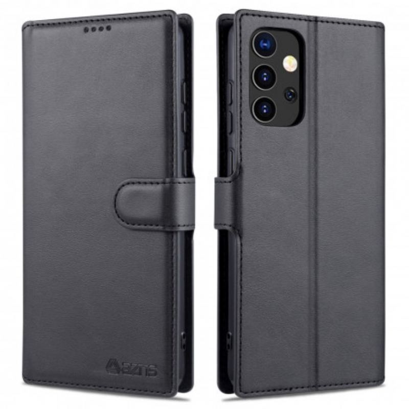 Capa Flip Para Samsung Galaxy A72 4G / A72 5G Azns Retrô