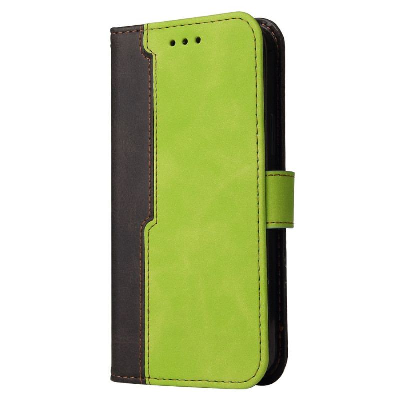 Capa Flip Para Samsung Galaxy A72 4G / A72 5G Dois Tons