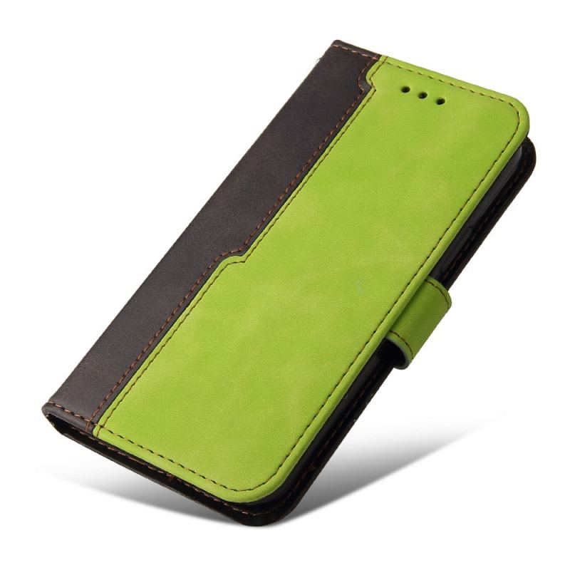 Capa Flip Para Samsung Galaxy A72 4G / A72 5G Dois Tons