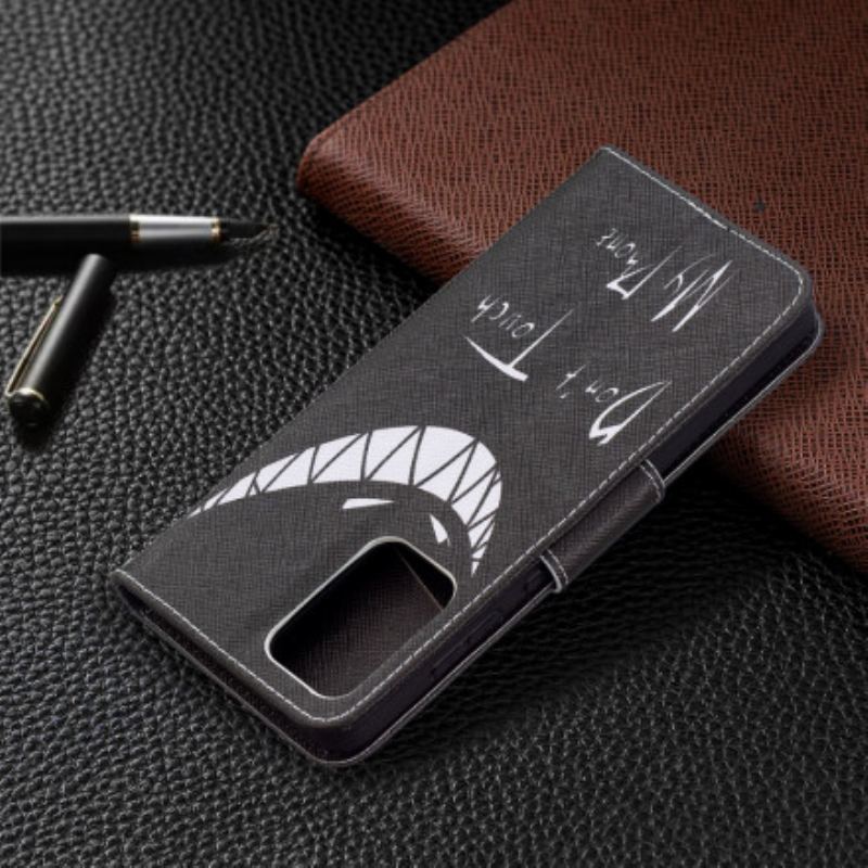 Capa Flip Para Samsung Galaxy A72 4G / A72 5G Telefone Do Diabo