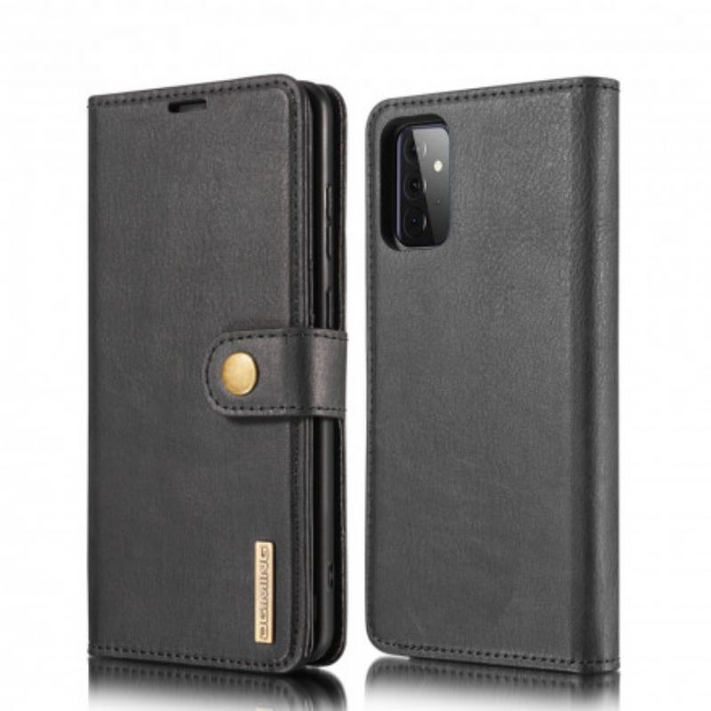 Capa Capa Folio Para Samsung Galaxy A72 4G / A72 5G Dg. Ming Destacável