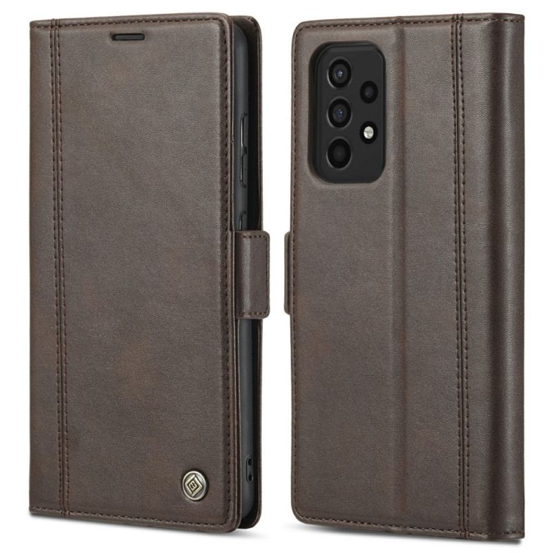 Capa Folio Para Samsung Galaxy A72 4G / A72 5G Fecho Duplo Lc.imeeke