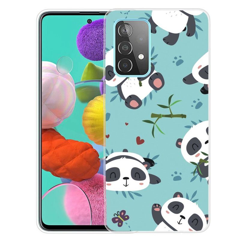 Capa Para Samsung Galaxy A72 4G / A72 5G Bando De Pandas