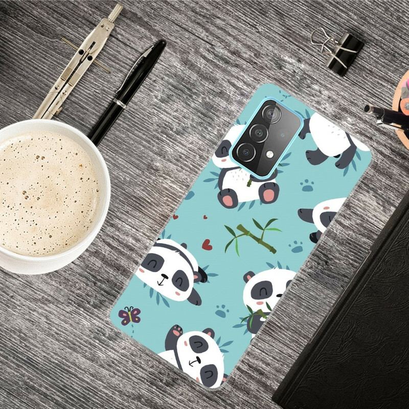 Capa Para Samsung Galaxy A72 4G / A72 5G Bando De Pandas