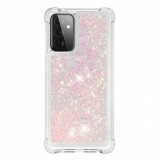 Capa Para Samsung Galaxy A72 4G / A72 5G Desejos Lantejoulas