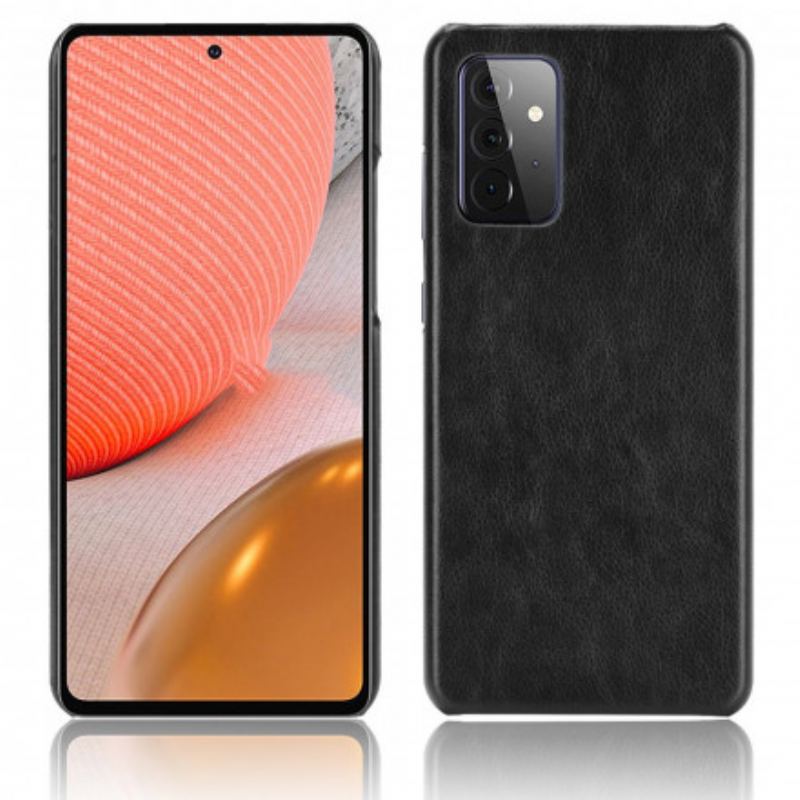 Capa Para Samsung Galaxy A72 4G / A72 5G Efeito Couro De Desempenho Lichia