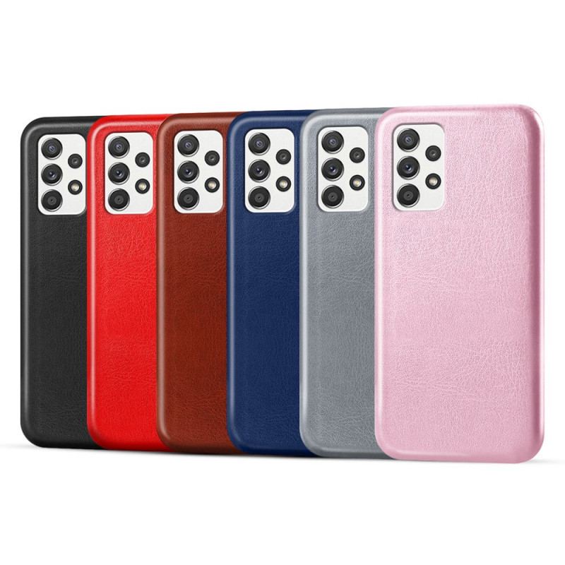 Capa Para Samsung Galaxy A72 4G / A72 5G Efeito Couro Ksq