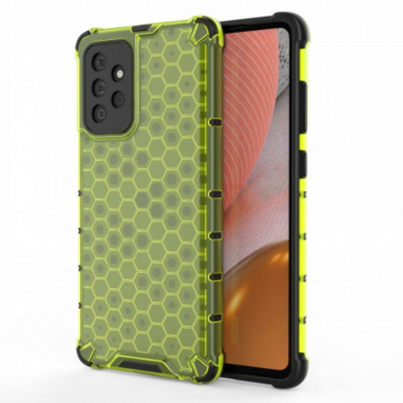 Capa Para Samsung Galaxy A72 4G / A72 5G Estilo Favo De Mel