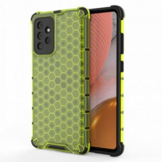 Capa Para Samsung Galaxy A72 4G / A72 5G Estilo Favo De Mel