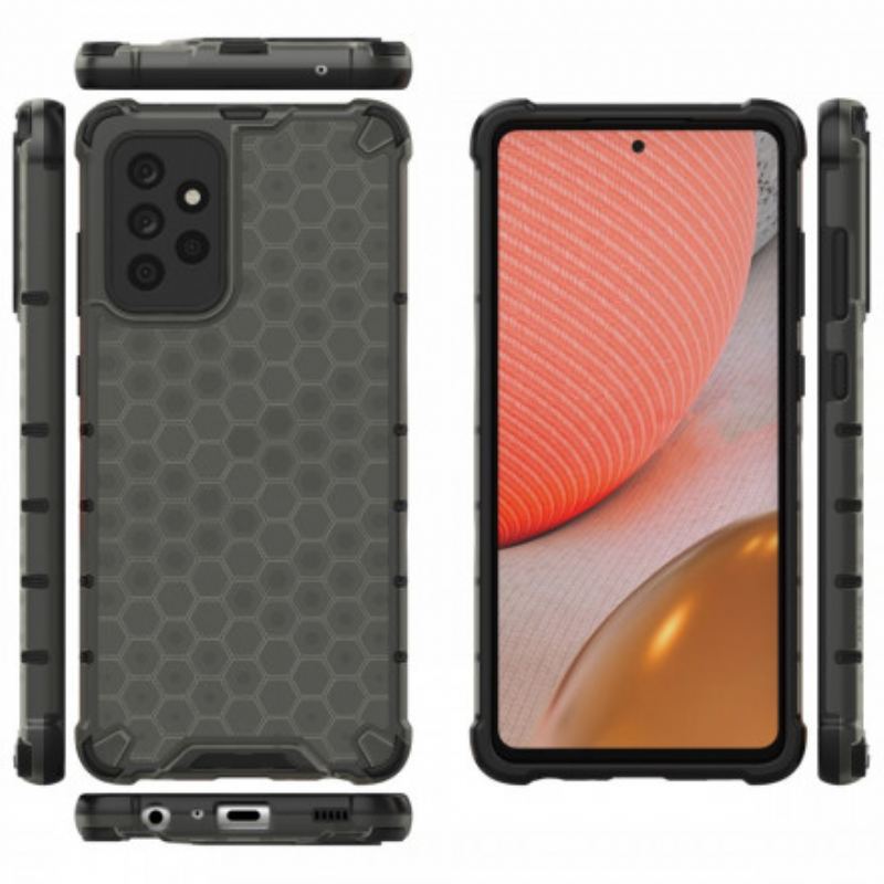 Capa Para Samsung Galaxy A72 4G / A72 5G Estilo Favo De Mel