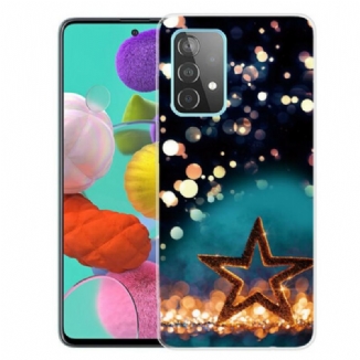 Capa Para Samsung Galaxy A72 4G / A72 5G Estrela Flexível