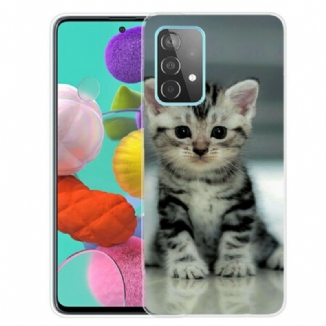 Capa Para Samsung Galaxy A72 4G / A72 5G Gatinho Gatinho