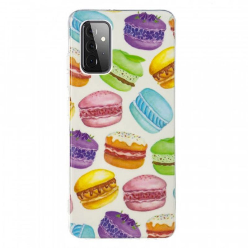 Capa Para Samsung Galaxy A72 4G / A72 5G Macaroons Fluorescentes