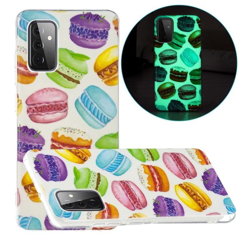 Capa Para Samsung Galaxy A72 4G / A72 5G Macaroons Fluorescentes