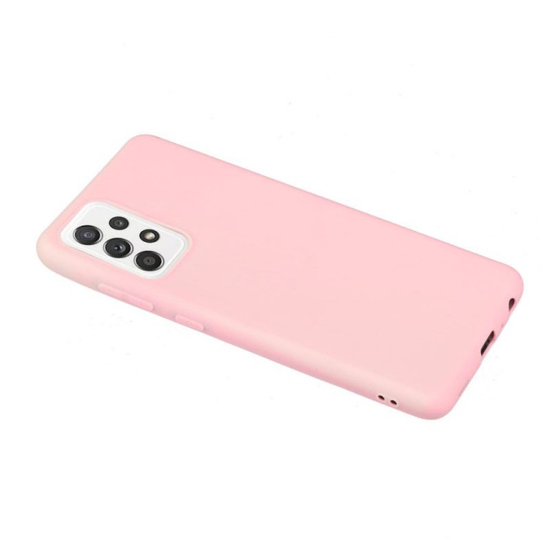 Capa Para Samsung Galaxy A72 4G / A72 5G Silicone Macio Fosco