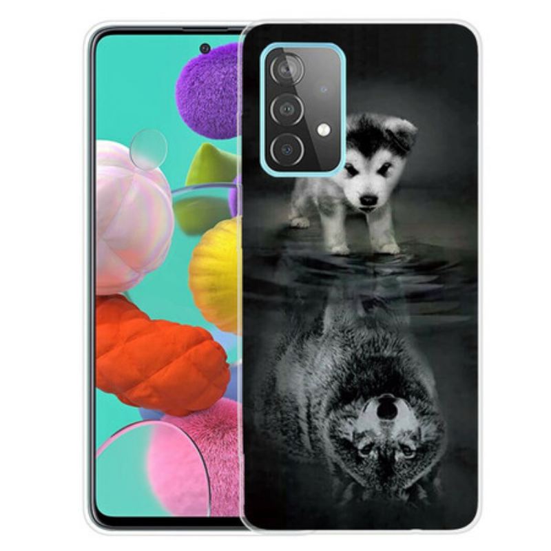 Capa Para Samsung Galaxy A72 4G / A72 5G Sonho De Cachorrinho