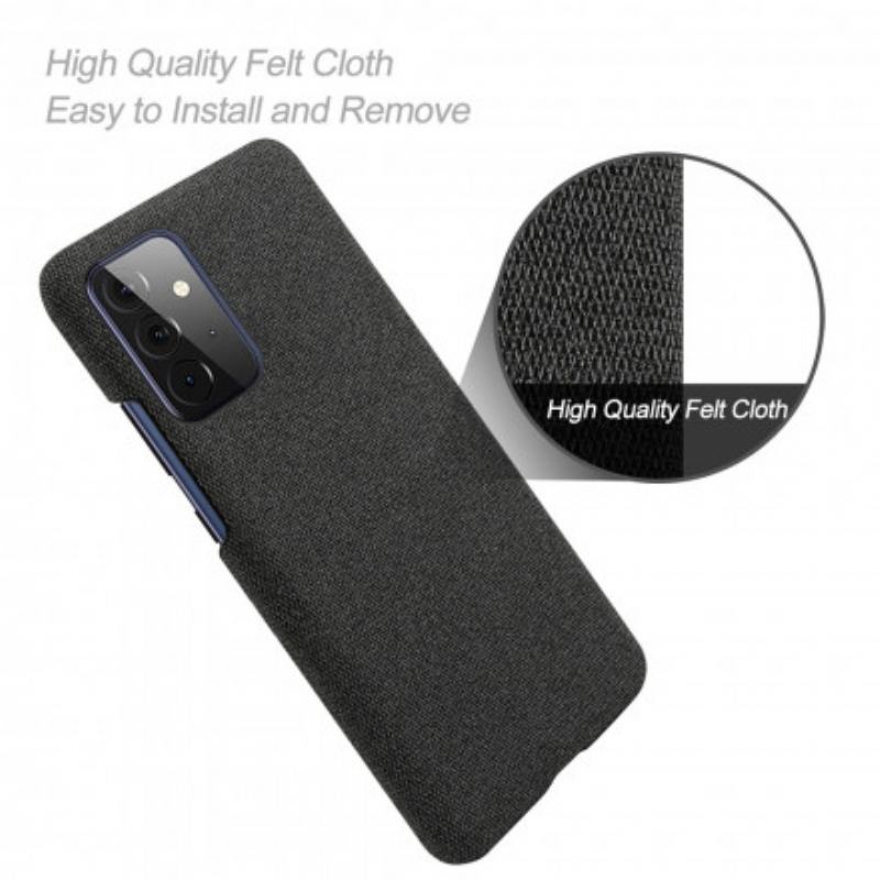 Capa Para Samsung Galaxy A72 4G / A72 5G Tecido Textura Ksq