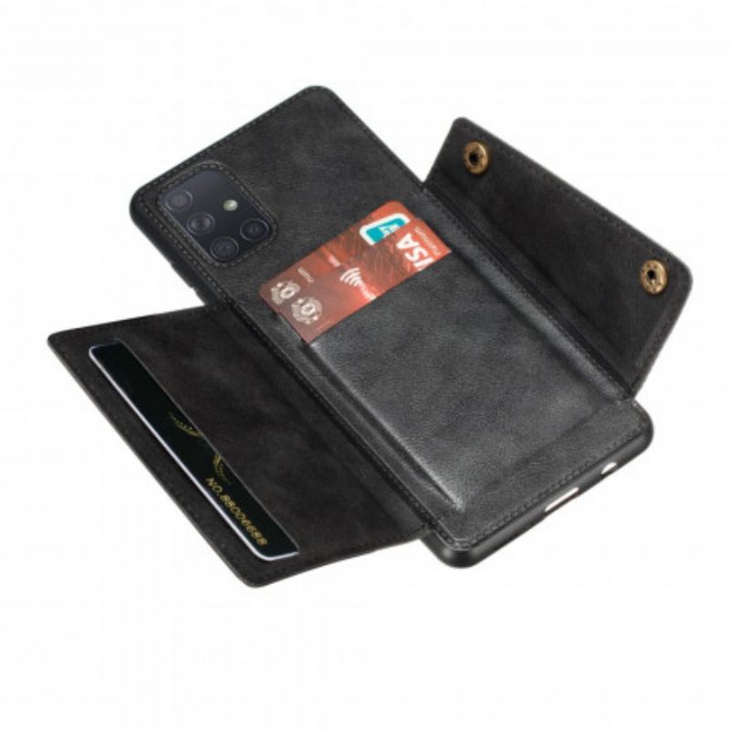 Capa Para Samsung Galaxy A72 4G / A72 5G Capa Tipo Carteira Snap Wallet