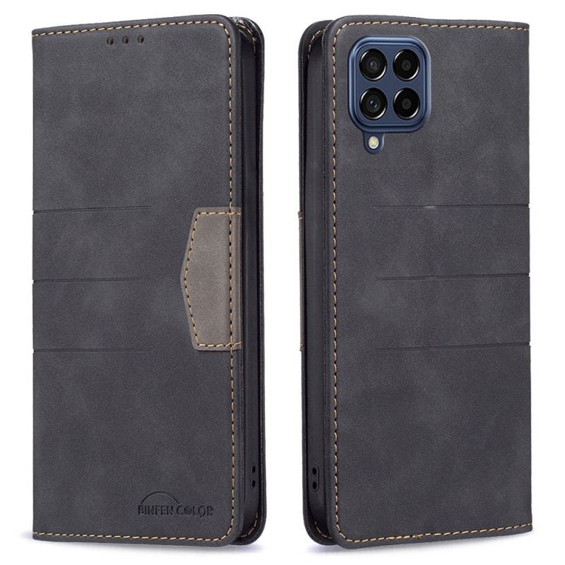 Capa De Celular Para Samsung Galaxy M53 5G Flip Cor Binfen