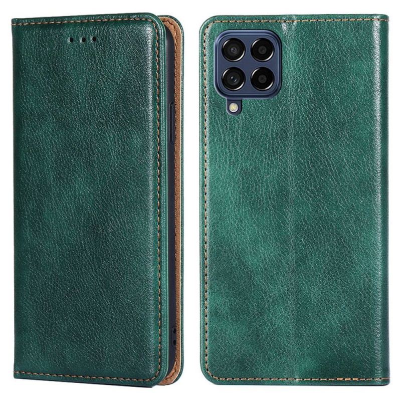 Capa De Celular Para Samsung Galaxy M53 5G Flip Couro Sintético Retrô