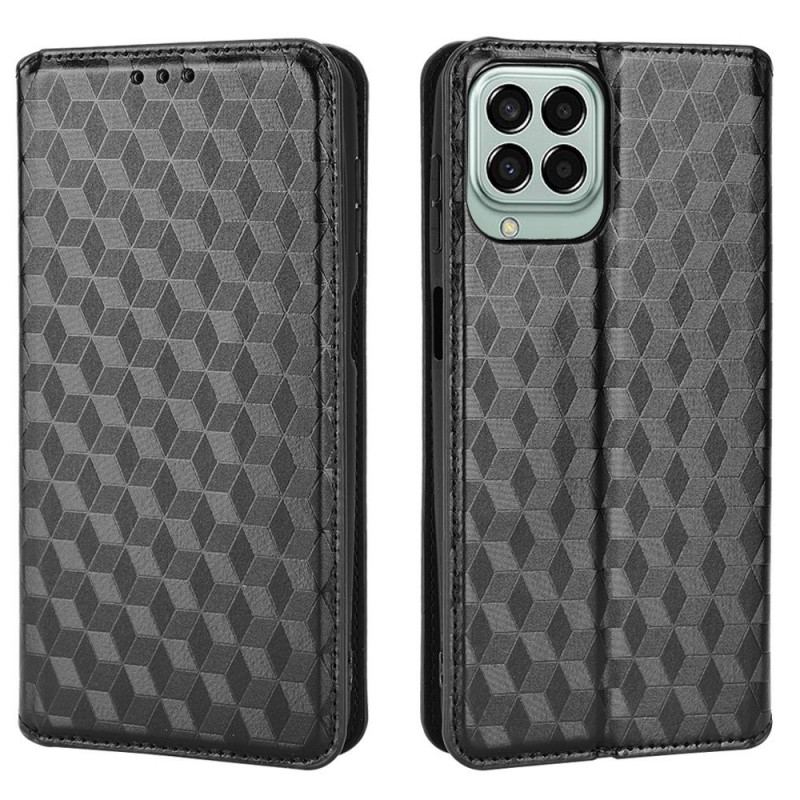 Capa De Celular Para Samsung Galaxy M53 5G Flip Cubos 3d