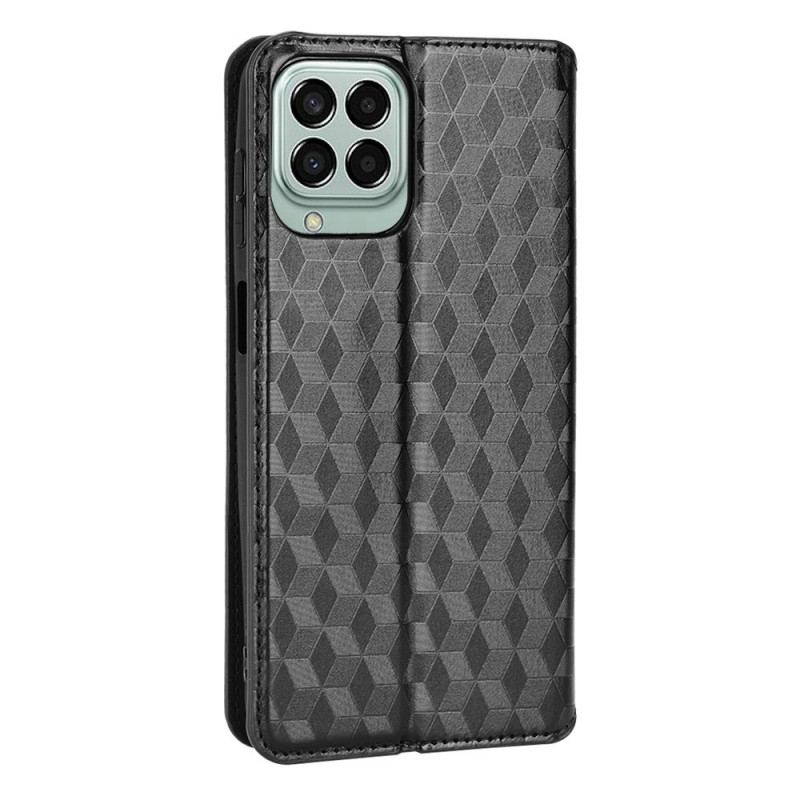 Capa De Celular Para Samsung Galaxy M53 5G Flip Cubos 3d