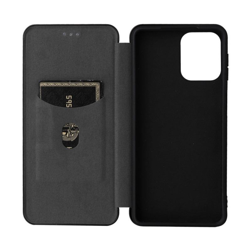 Capa De Celular Para Samsung Galaxy M53 5G Flip Fibra De Carbono