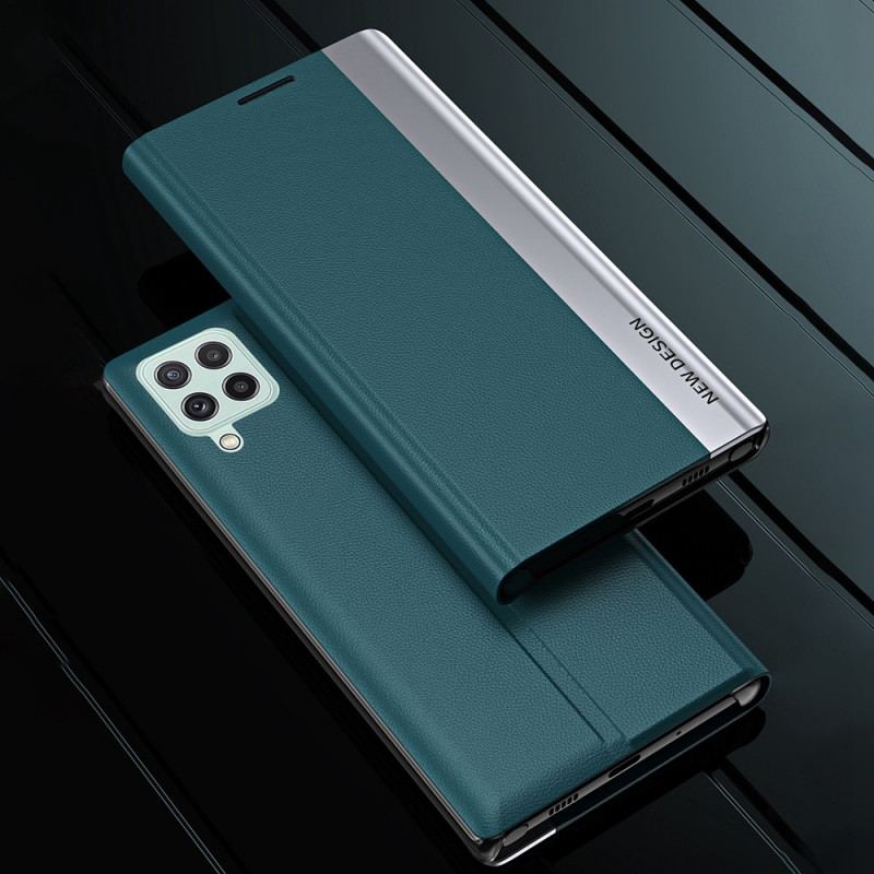 Capa De Celular Para Samsung Galaxy M53 5G Flip Novo Design De Couro Sintético