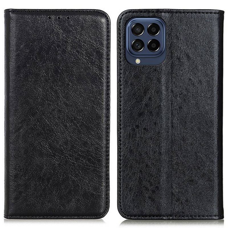 Capa De Celular Para Samsung Galaxy M53 5G Flip Textura De Couro