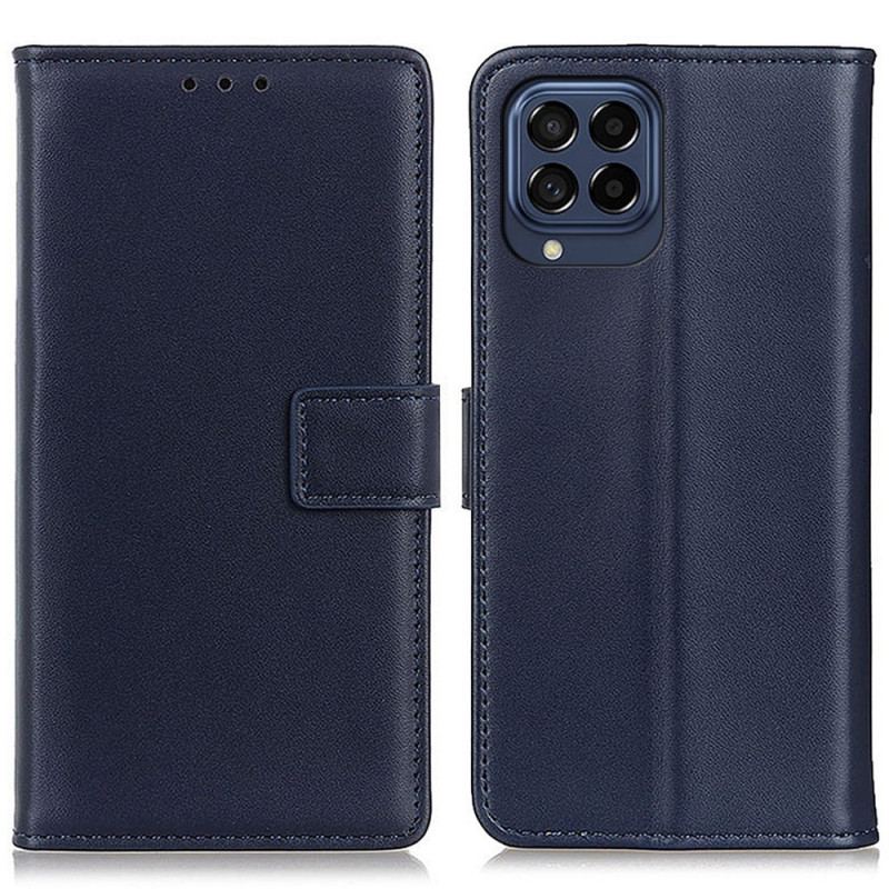 Capa De Couro Para Samsung Galaxy M53 5G Estilo De Couro