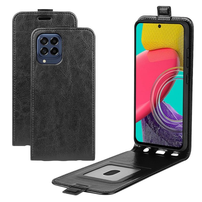 Capa De Couro Para Samsung Galaxy M53 5G Flip Dobrável