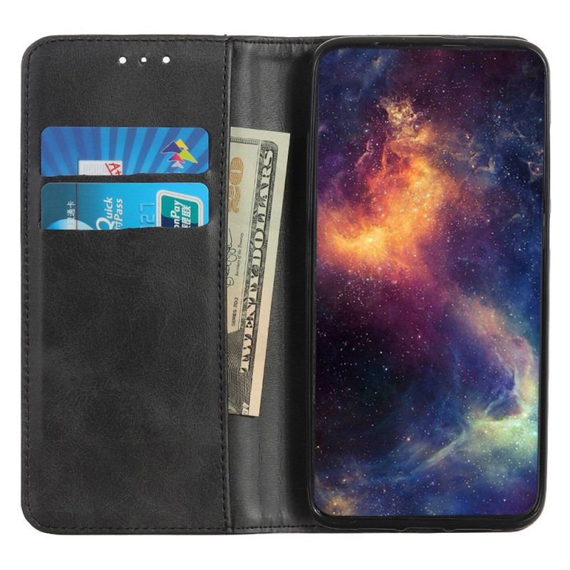 Capa De Couro Para Samsung Galaxy M53 5G Couro Rachado