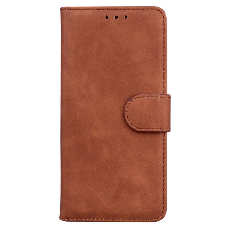 Capa De Couro Para Samsung Galaxy M53 5G Couro Sintético Liso