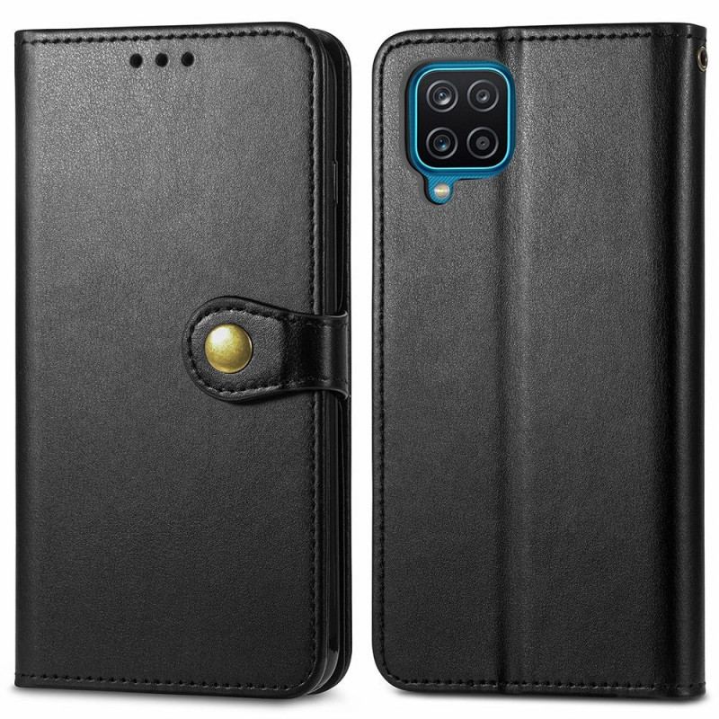 Capa Flip Para Samsung Galaxy M53 5G Botão Magnético