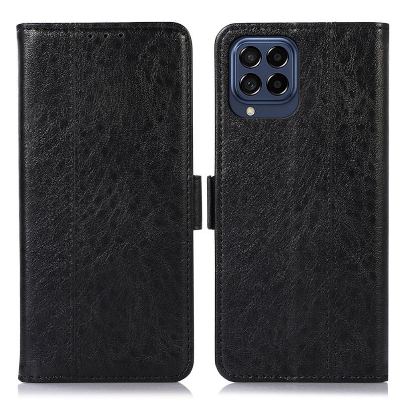 Capa Flip Para Samsung Galaxy M53 5G Clássico Estilizado