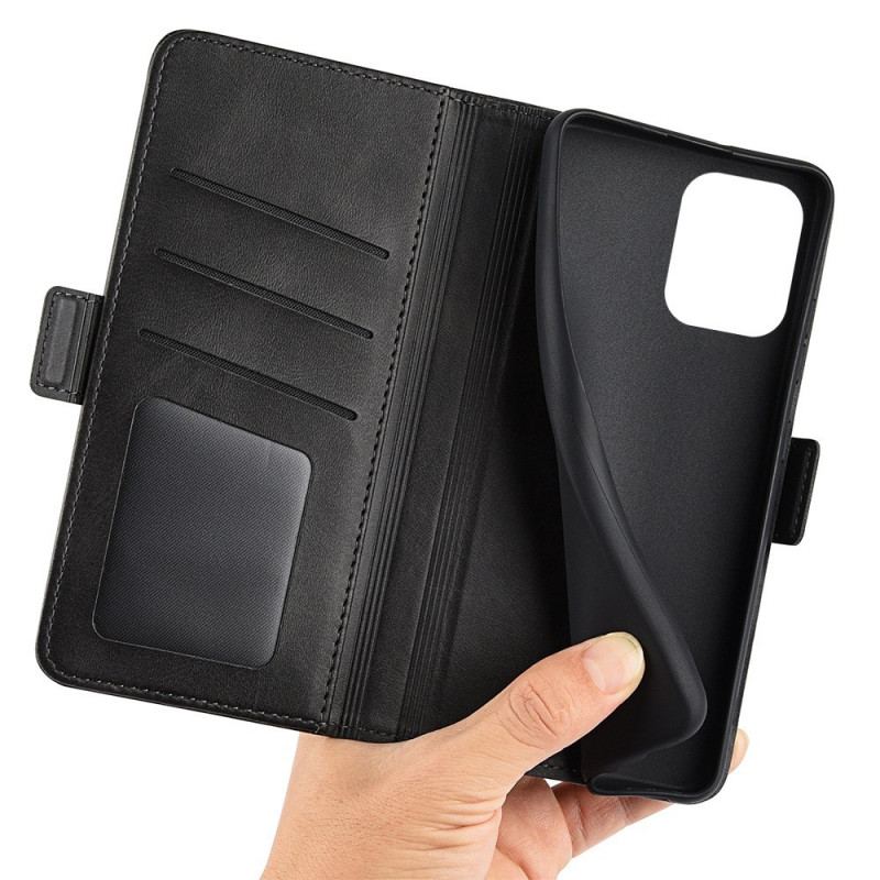 Capa Flip Para Samsung Galaxy M53 5G De Couro Aba Dupla