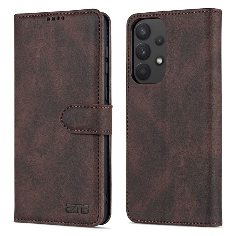 Capa Folio Para Samsung Galaxy M53 5G Costura Azns