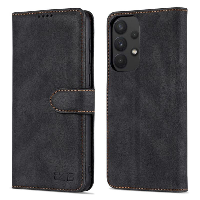 Capa Folio Para Samsung Galaxy M53 5G Costura Azns